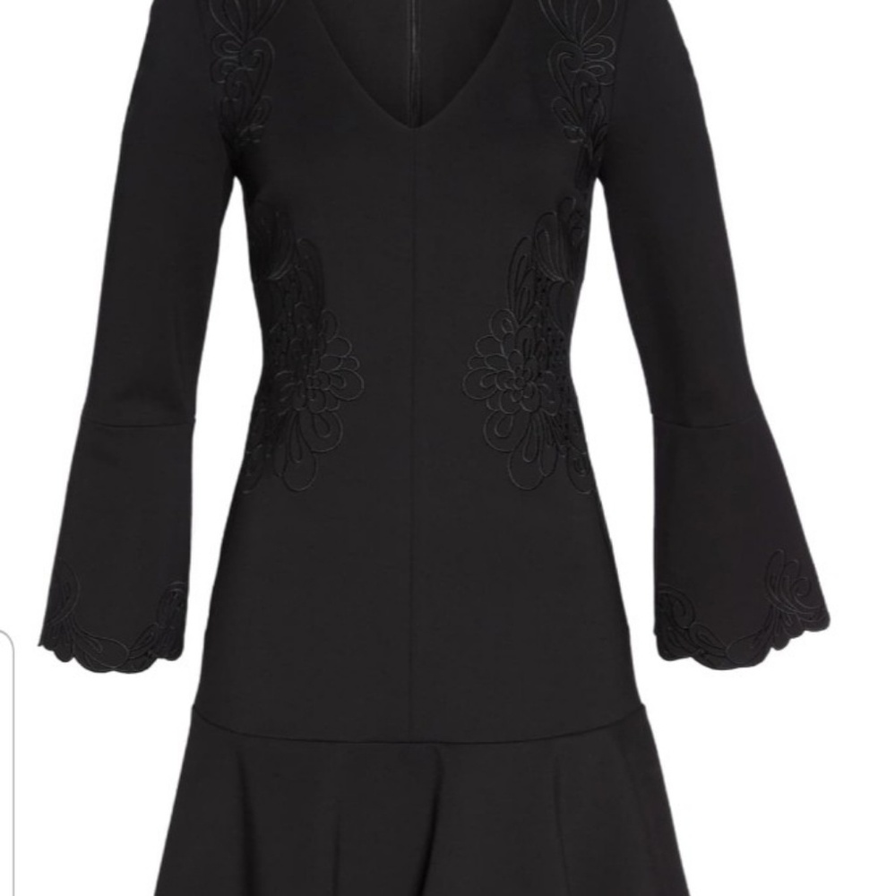 Kobi Halperin Designer Dress NWT M BLK - Picture 4 of 8